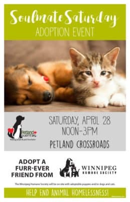 Petland Adoption Event @ Petland Crossroads | Winnipeg | Manitoba | Canada