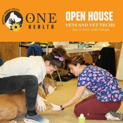 One Health Open House: Vet and vet techs @ Winnipeg Humane Society - Classroom